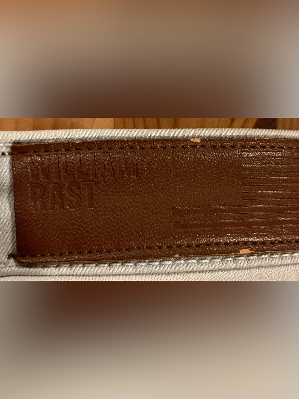 NEW William Rast Jeans Light Gray Riley High Rise Size 32 - Picture 12 of 13